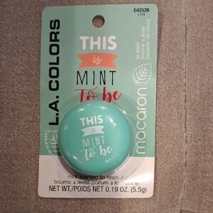 L.A. COLORS Mint Macaron Lip Balm - Mint Green
